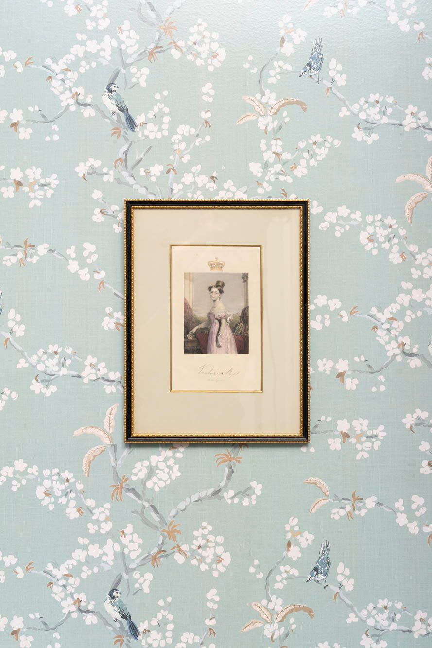 Framed Queen Victoria Engraving