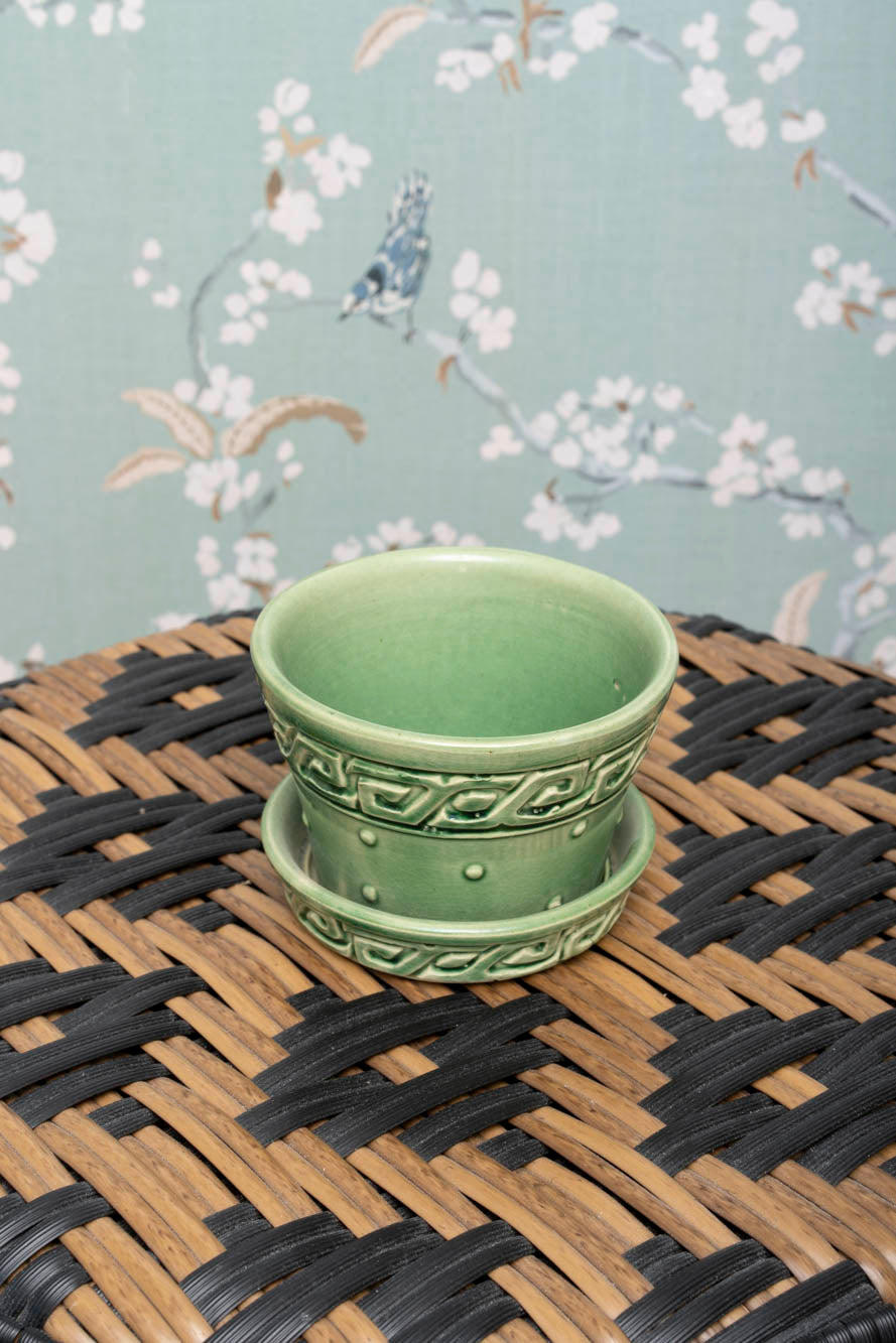 McCoy Sage Green Mini Cachepot