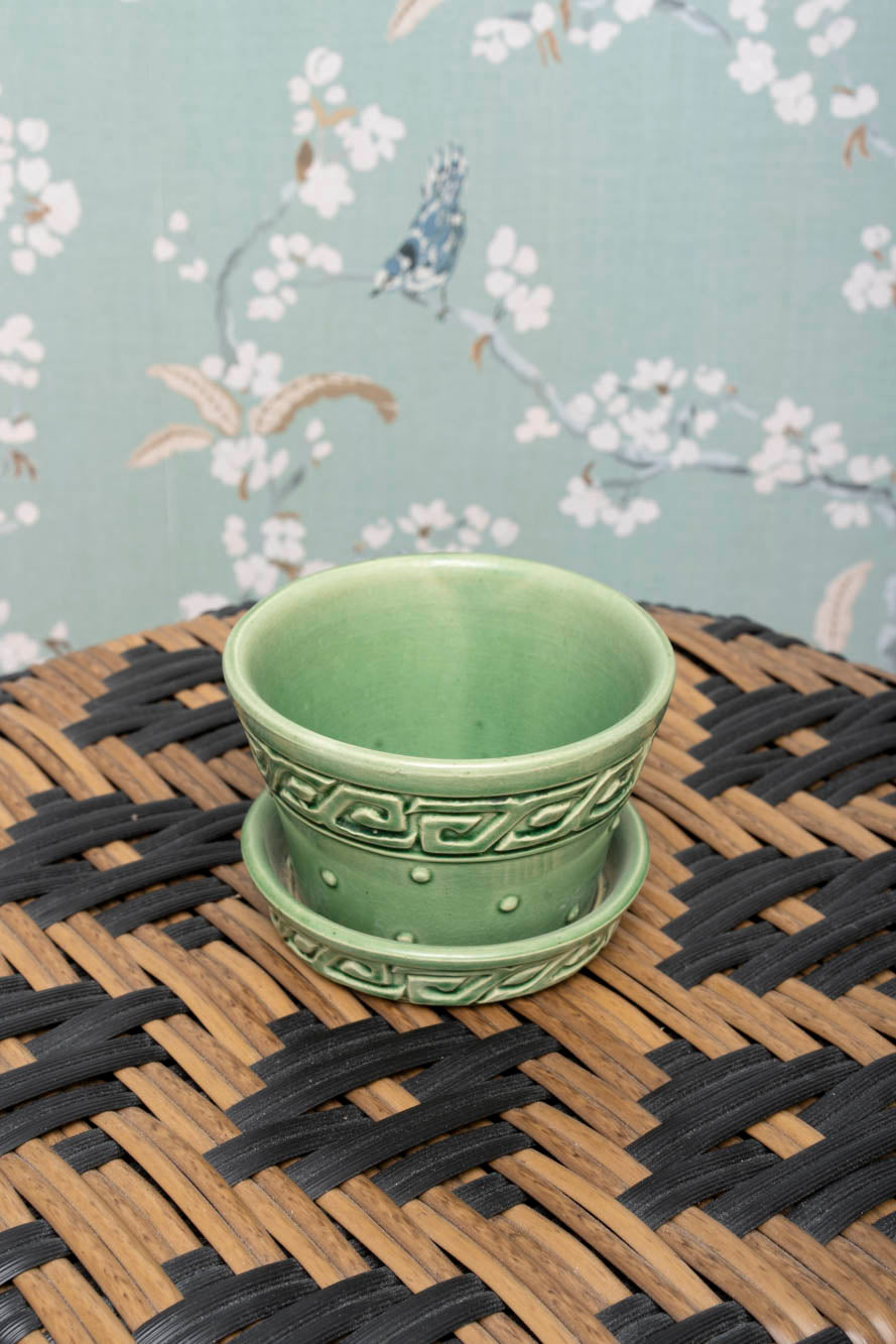 McCoy Sage Green Mini Cachepot