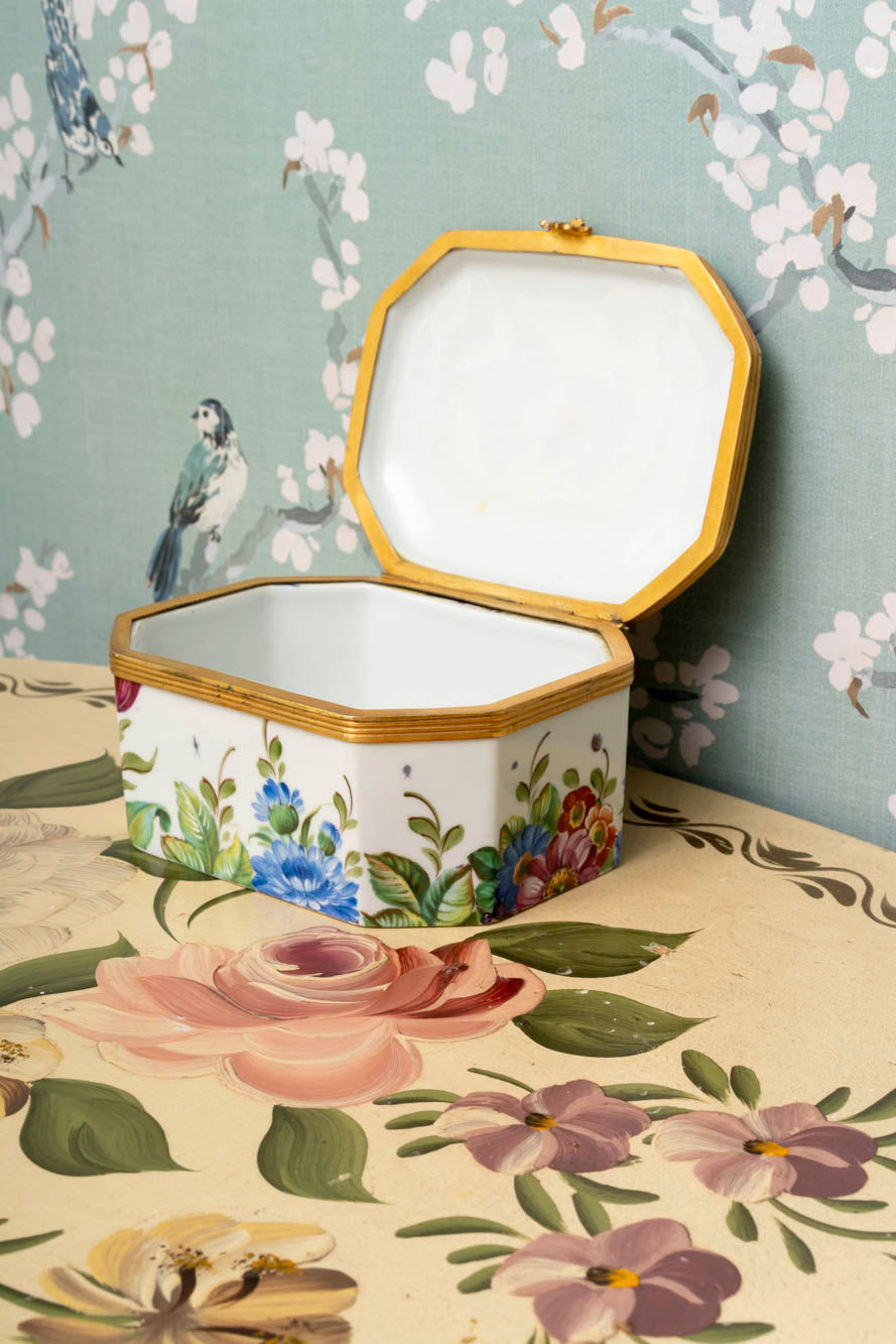 Italian Porcelain Keepsake Box