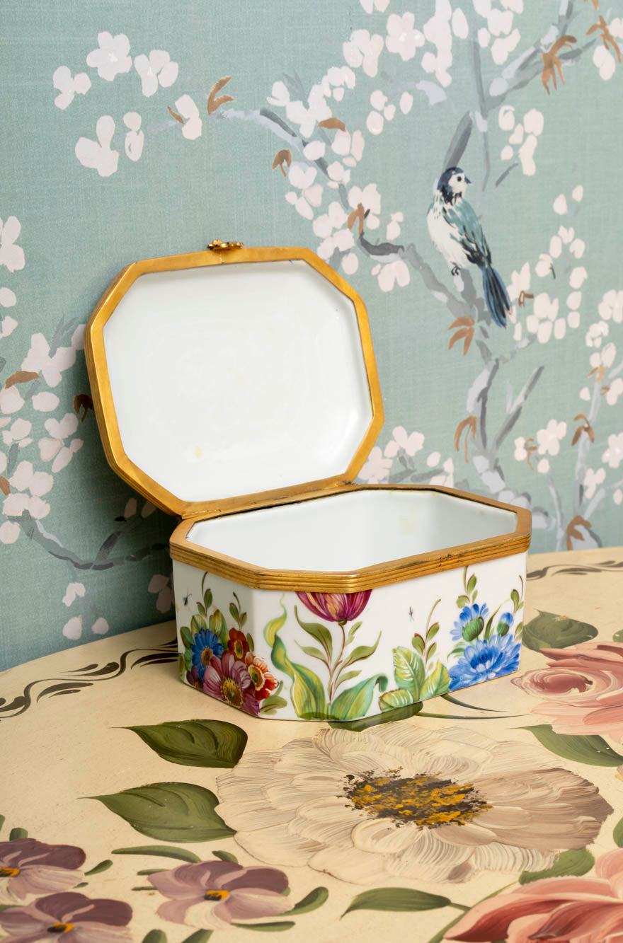Italian Porcelain Keepsake Box