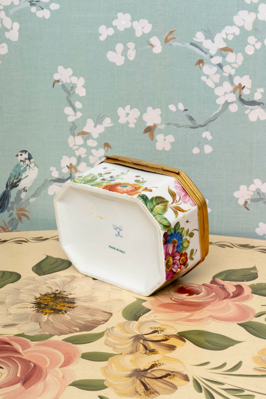 Italian Porcelain Keepsake Box