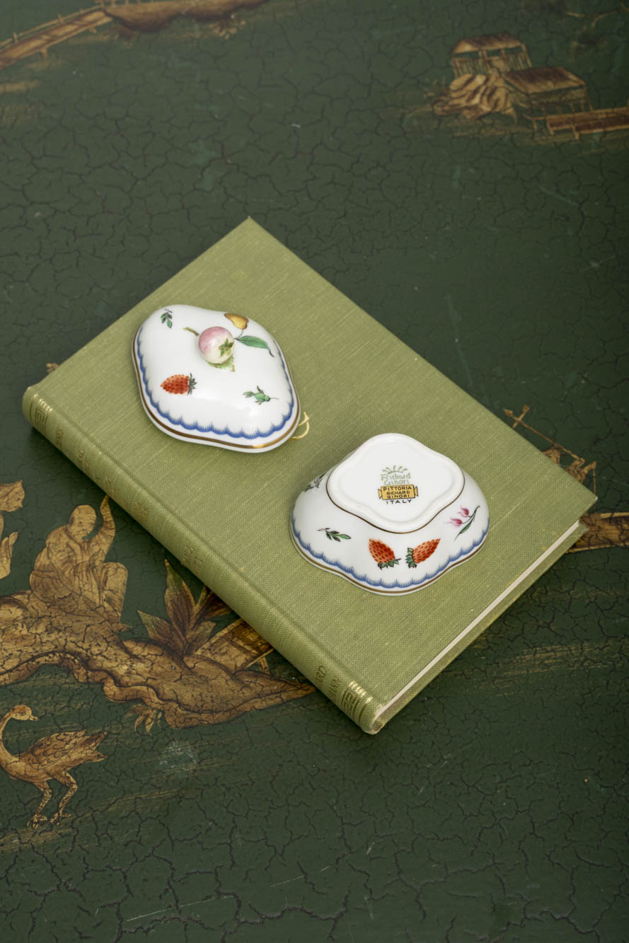 Ginori Italian Fruits Trinket Box