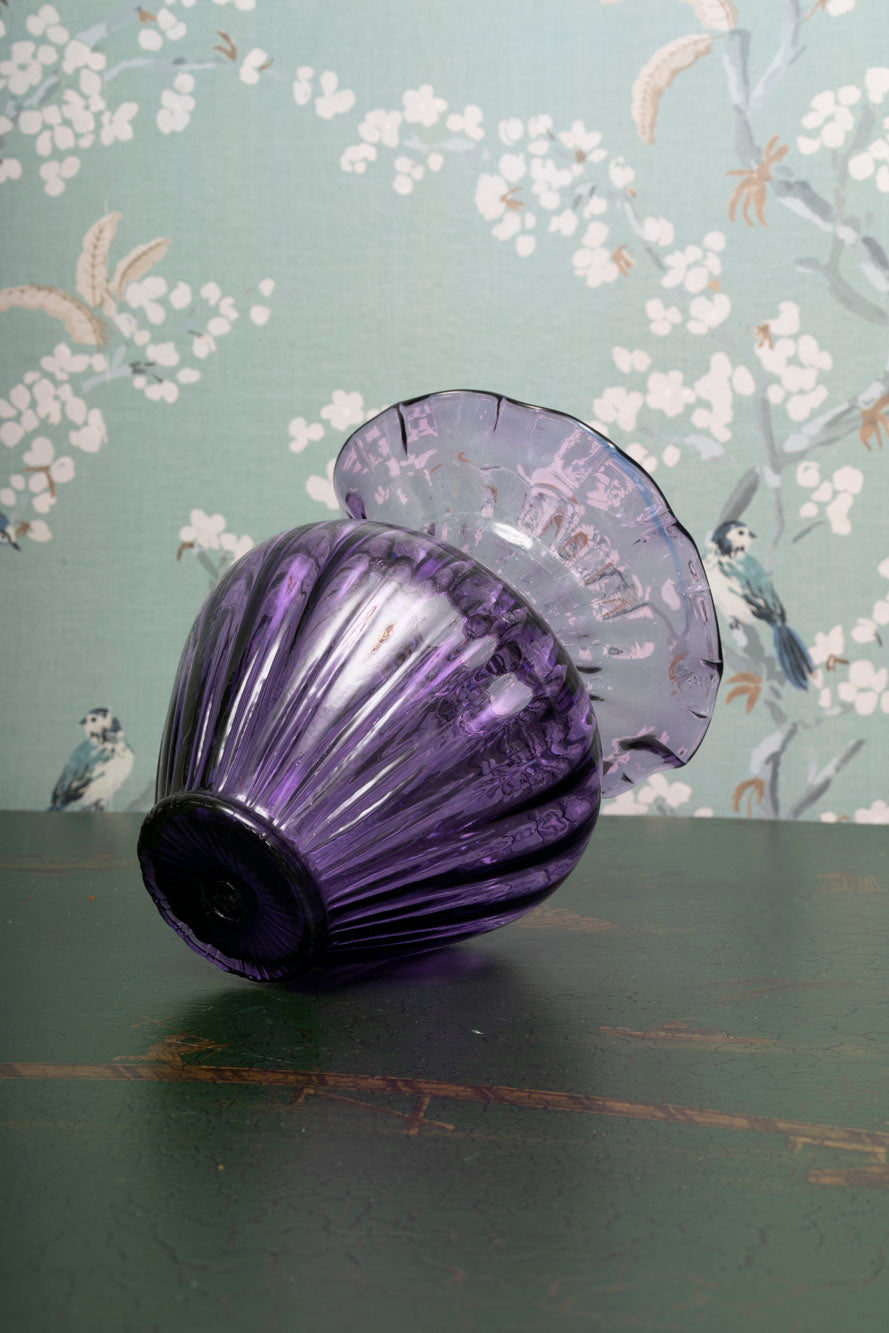 Vintage Italian Amethyst Vase
