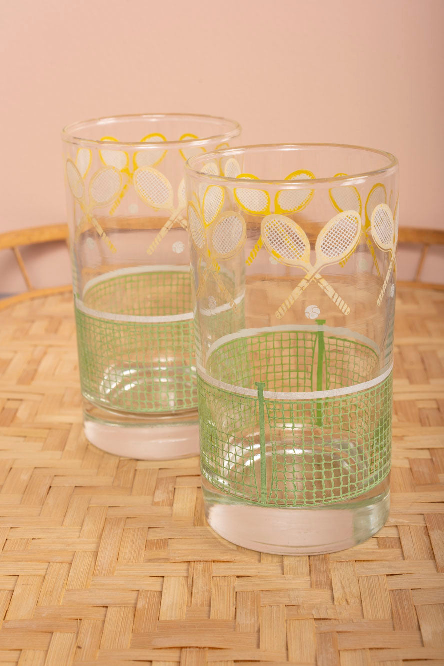 Libbey Tennis Highball Glasses