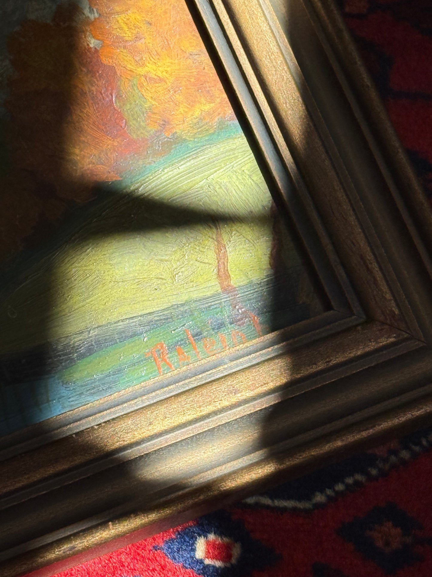 Vintage Raleigh Art Studios Landscape