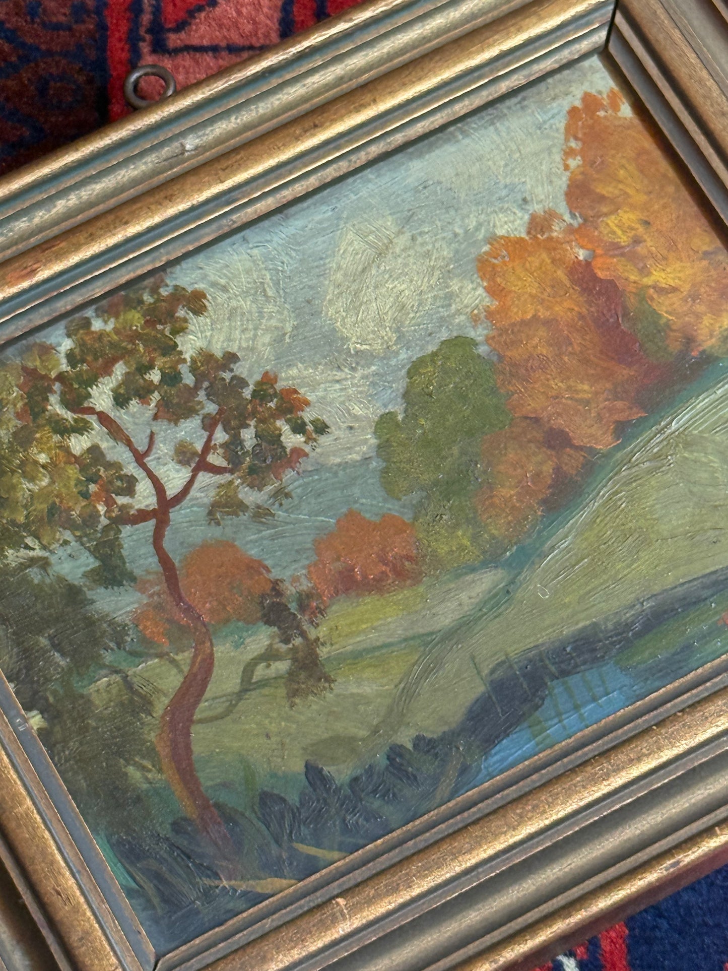Vintage Raleigh Art Studios Landscape