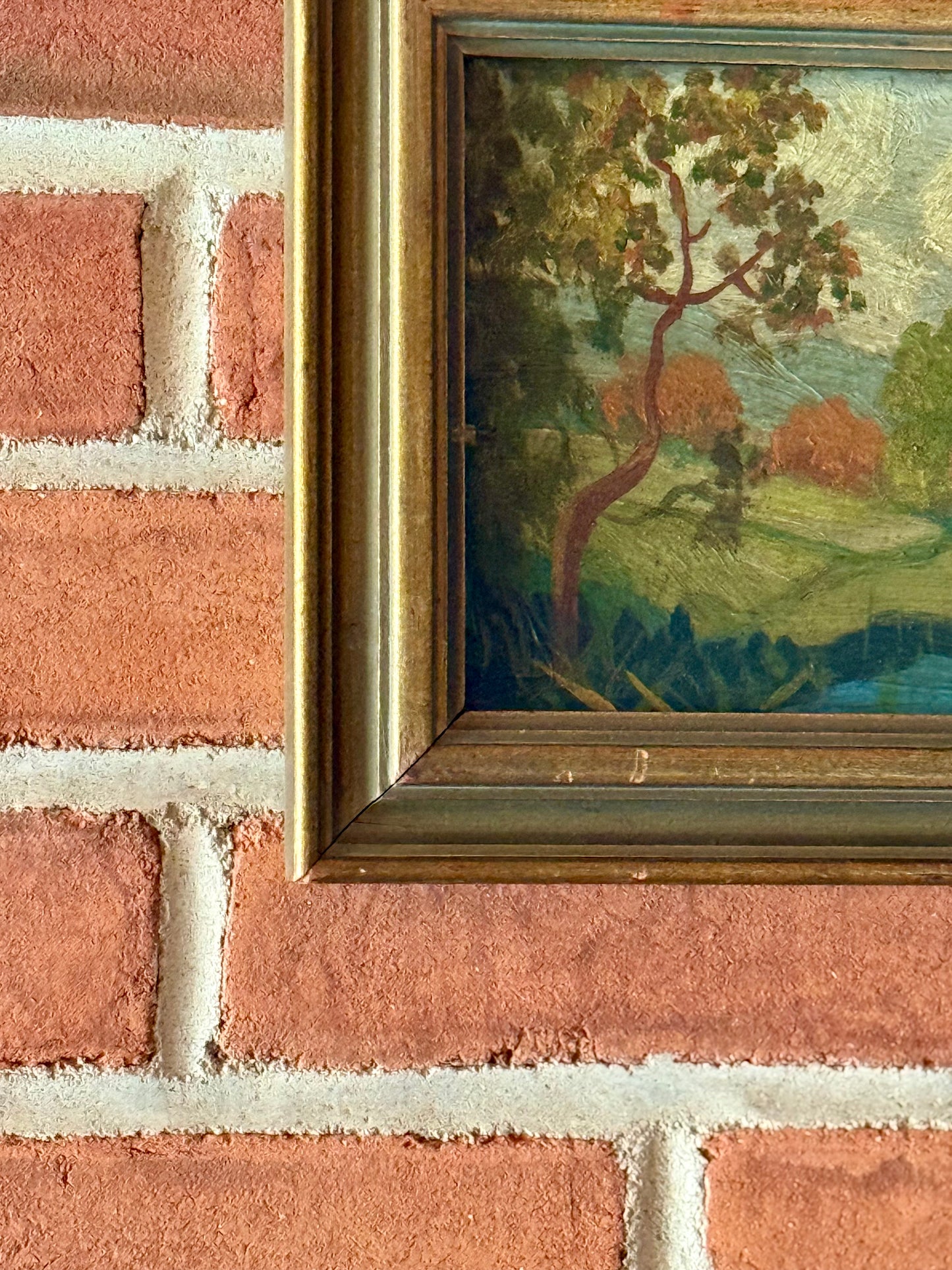 Vintage Raleigh Art Studios Landscape