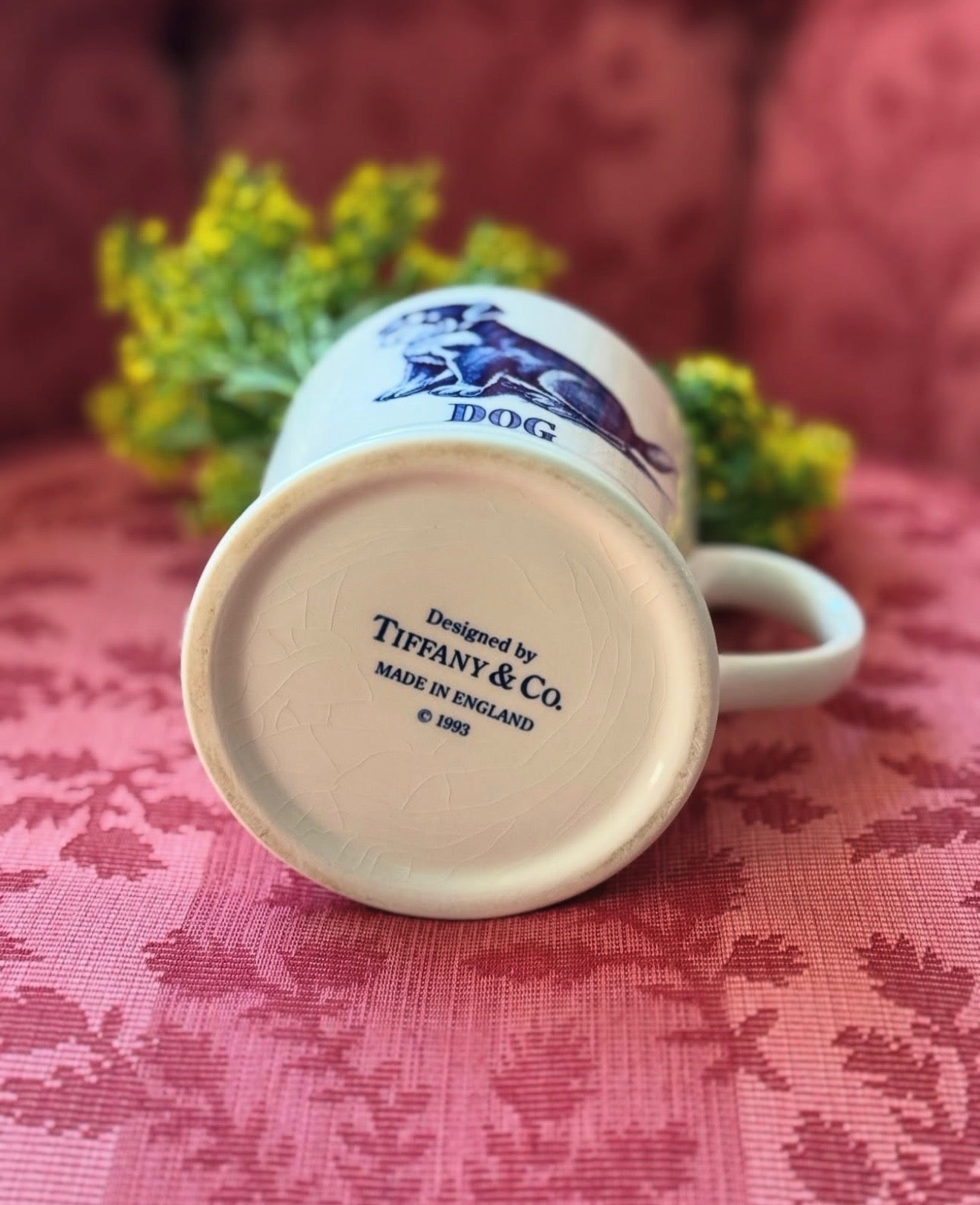 Tiffany & Co. Vintage Dog Mug