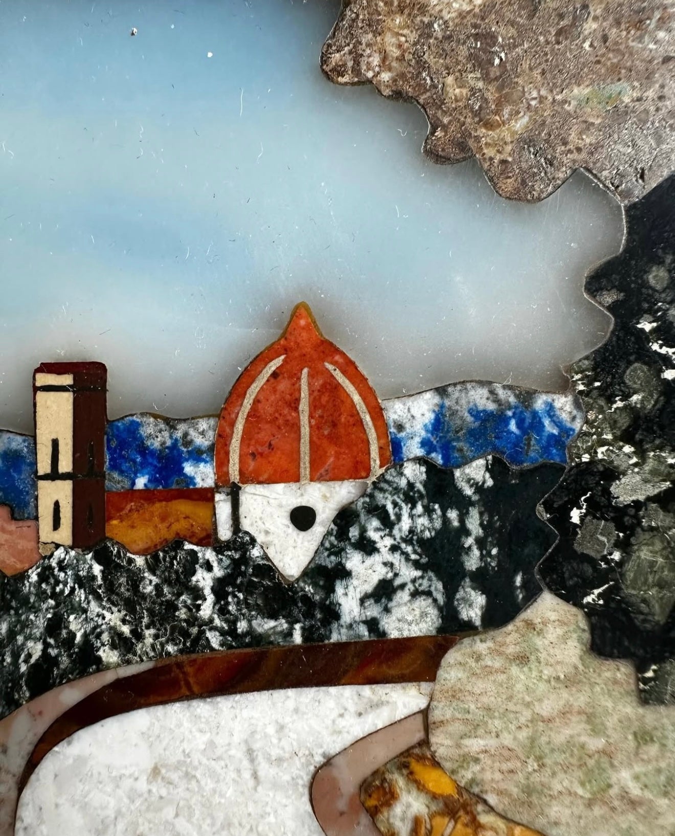 G. Ugolini Pietra Dura Firenze Lanscape