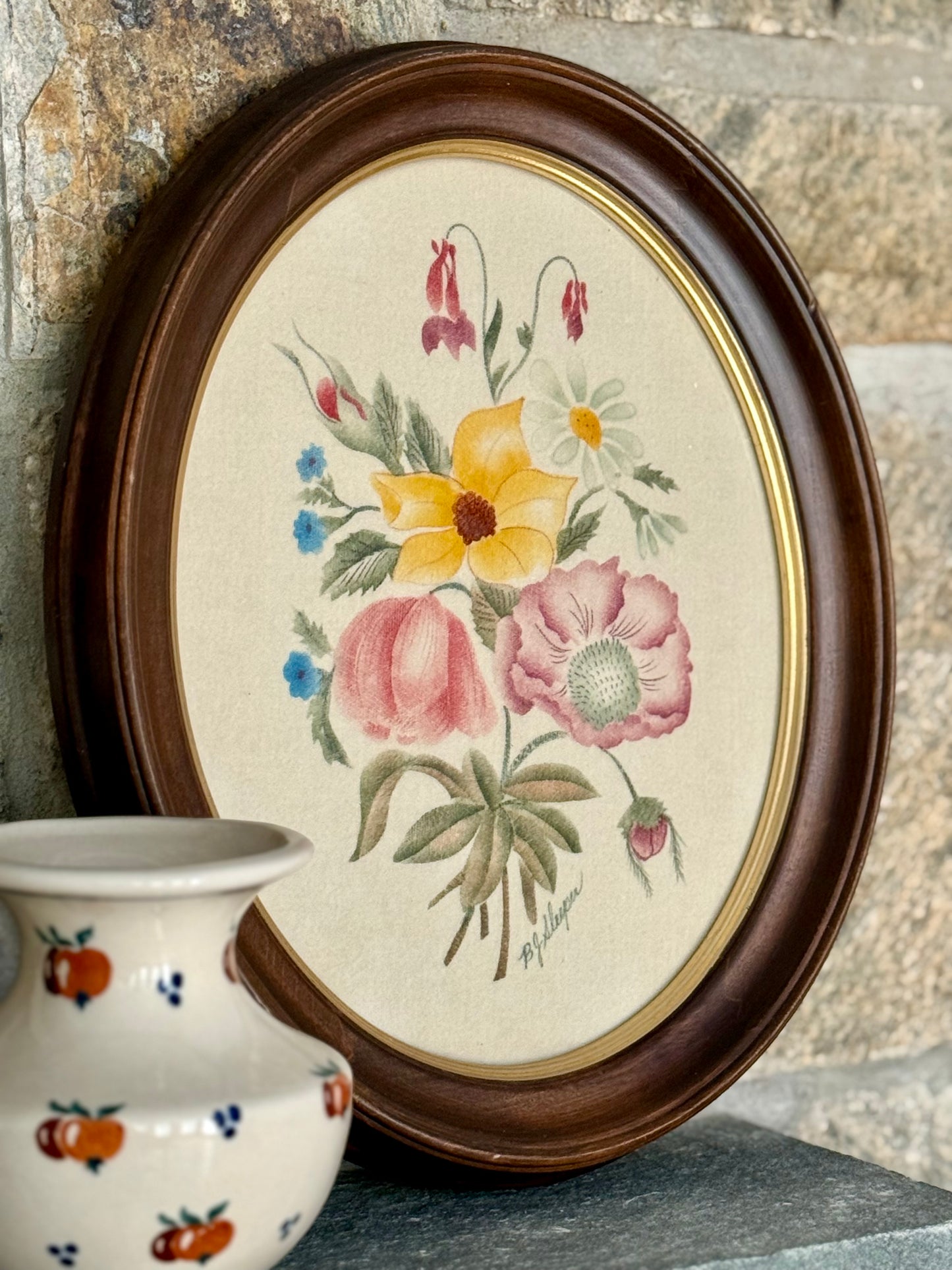 Vintage Floral Bouquet Theorem
