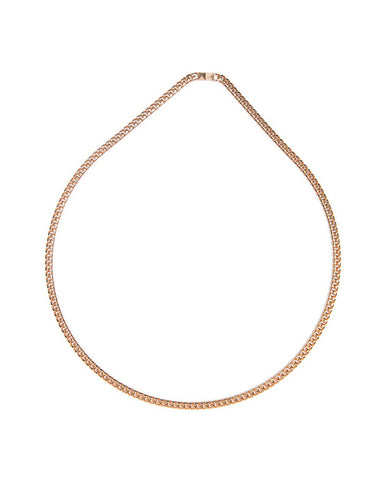 LUV AJ<br>The G Chain Necklace Rose Gold