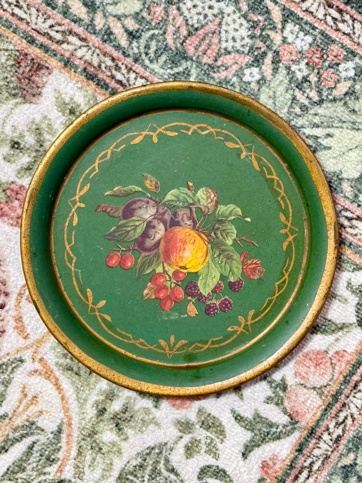 1950s French Tole Tray