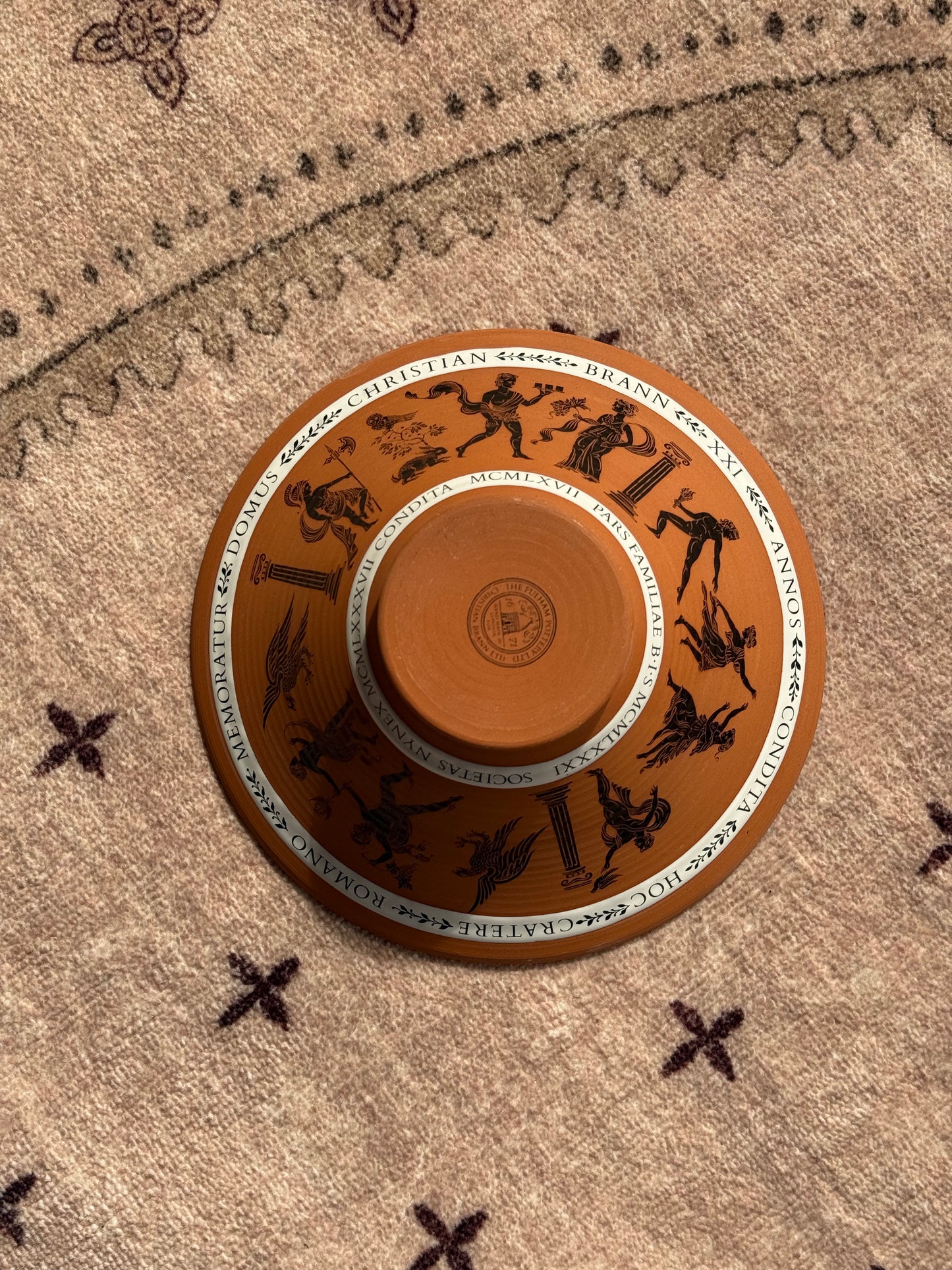 1988 Fulham Pottery Terracotta Bowl