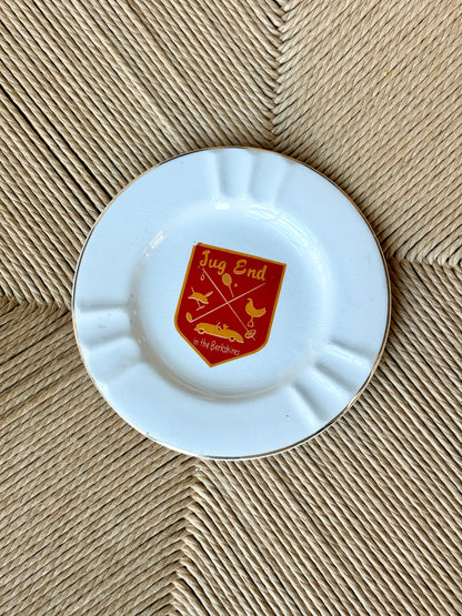 Jug End Berkshires Vintage Ashtray Trinket Dish