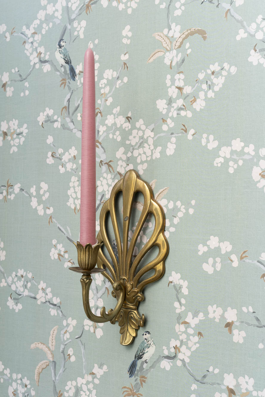 Romantic Brass Sconces