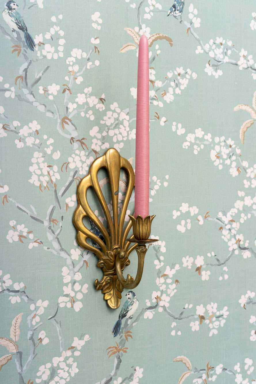 Romantic Brass Sconces
