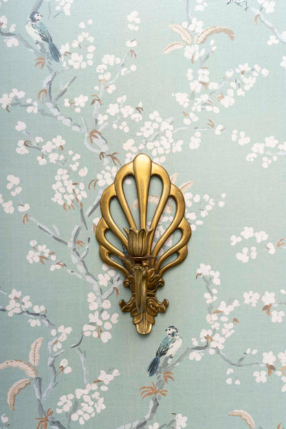 Romantic Brass Sconces