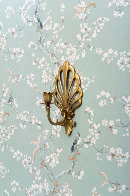 Romantic Brass Sconces