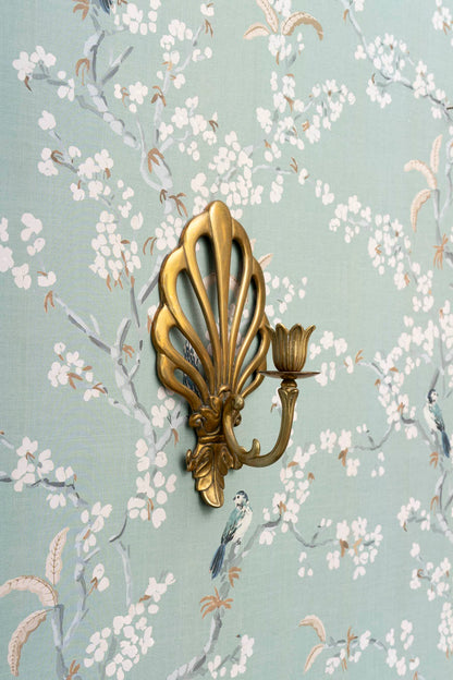 Romantic Brass Sconces