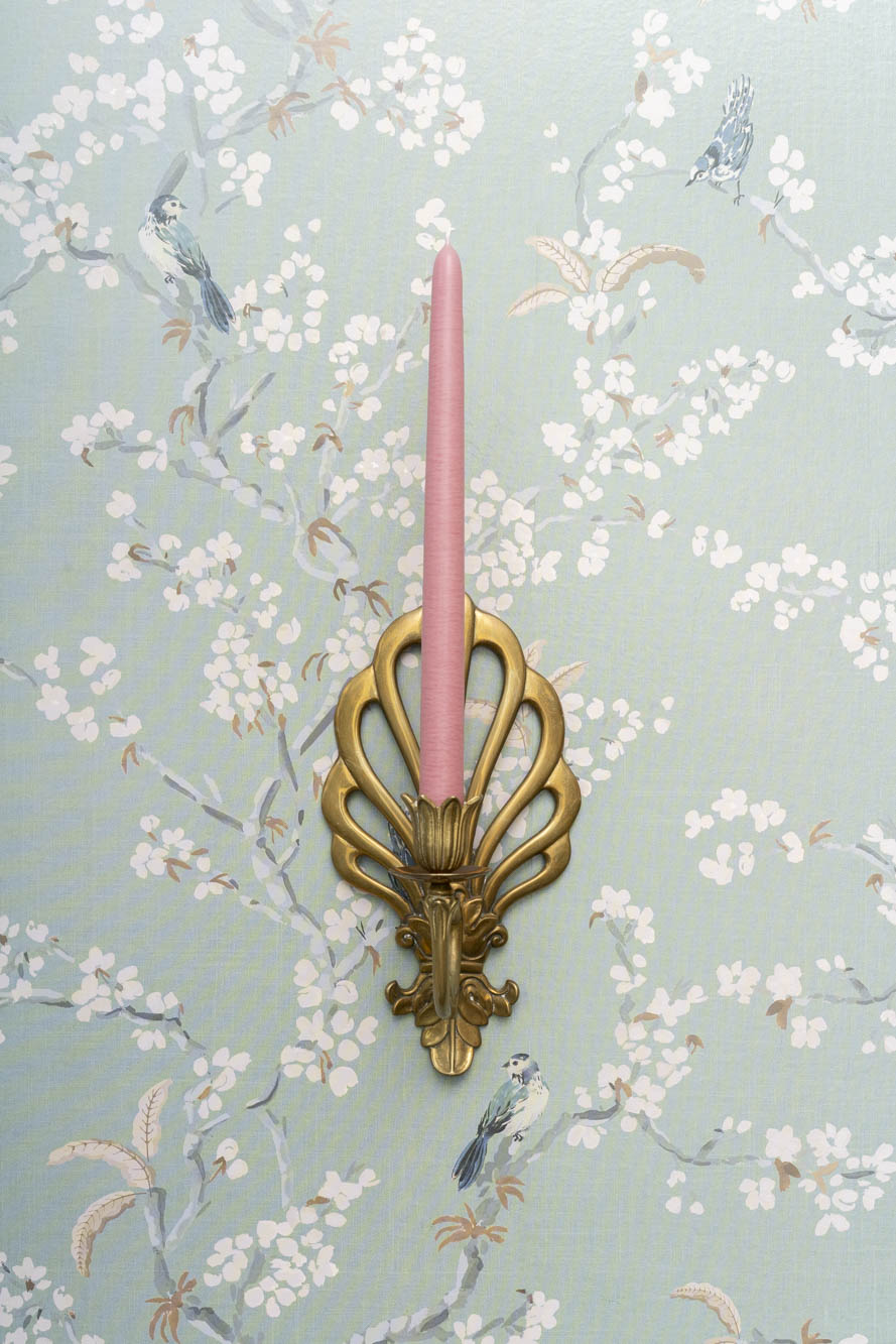 Romantic Brass Sconces