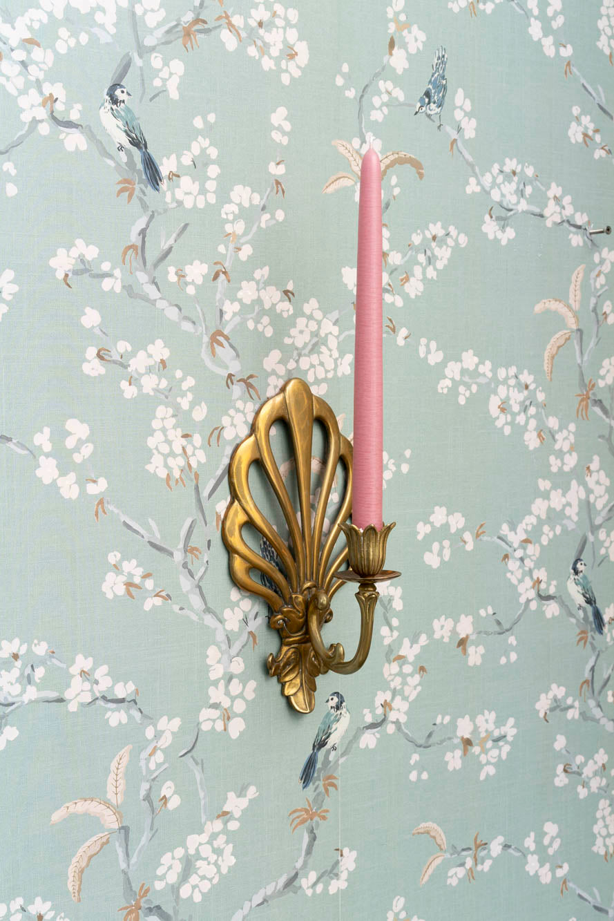 Romantic Brass Sconces