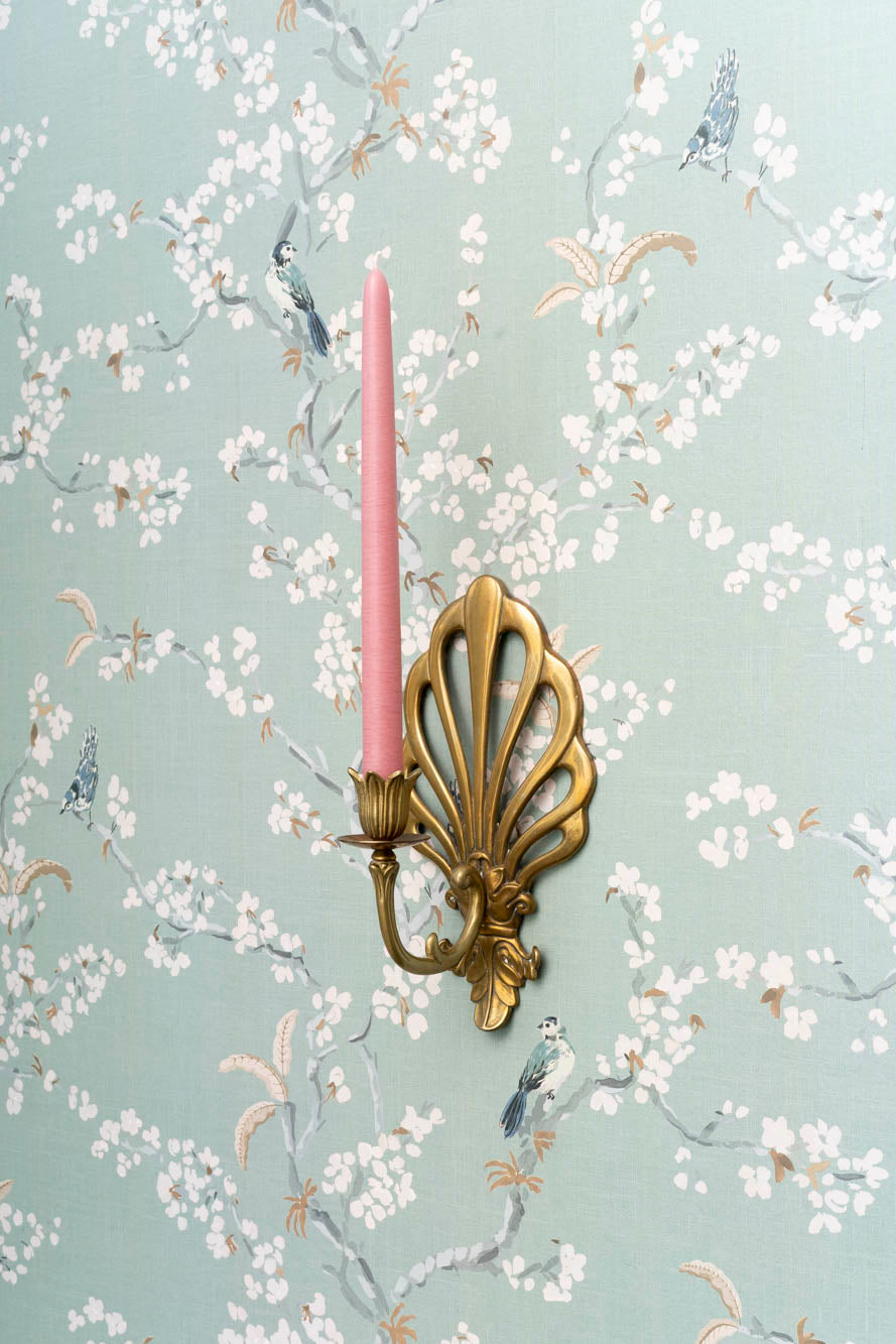 Romantic Brass Sconces