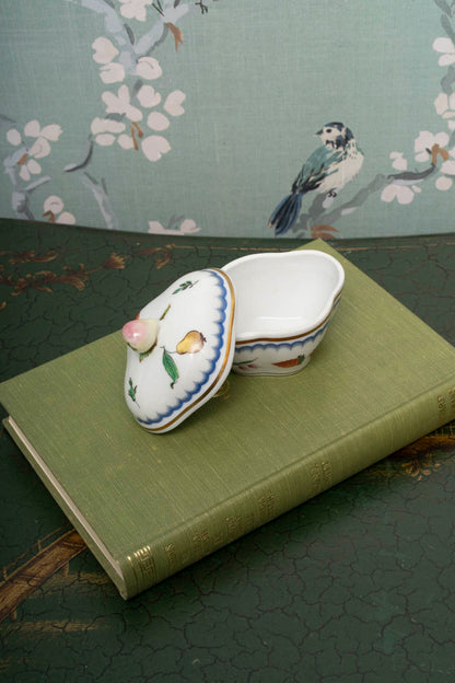 Ginori Italian Fruits Trinket Box
