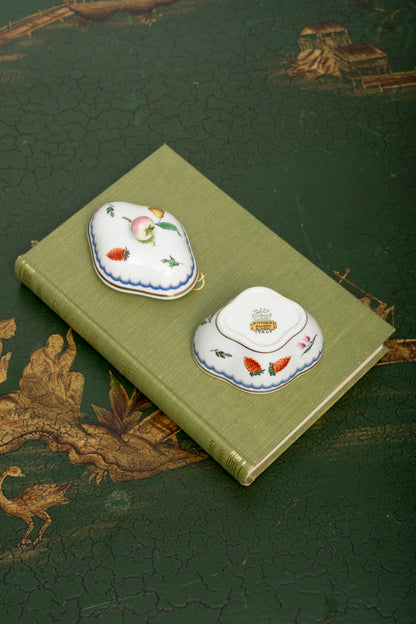 Ginori Italian Fruits Trinket Box