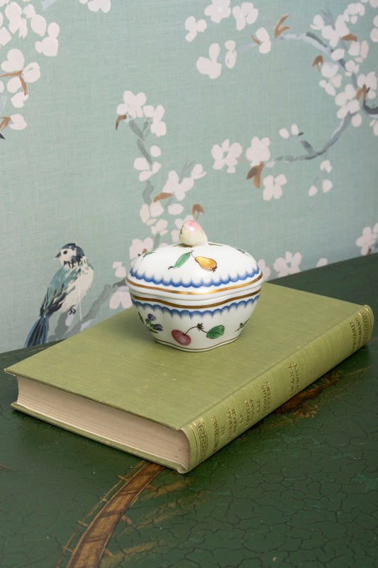 Ginori Italian Fruits Trinket Box