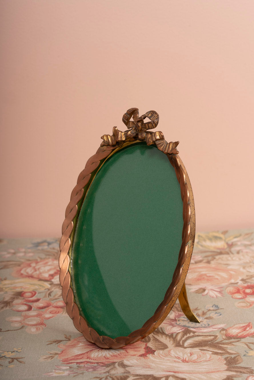 Rose Gold Ribbon Frame