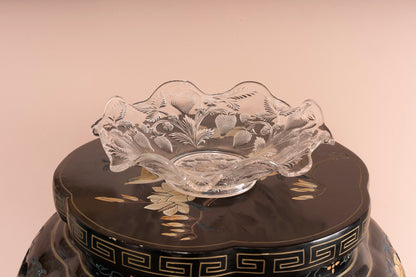 Cambridge Glass Inverted Strawberry Bowl