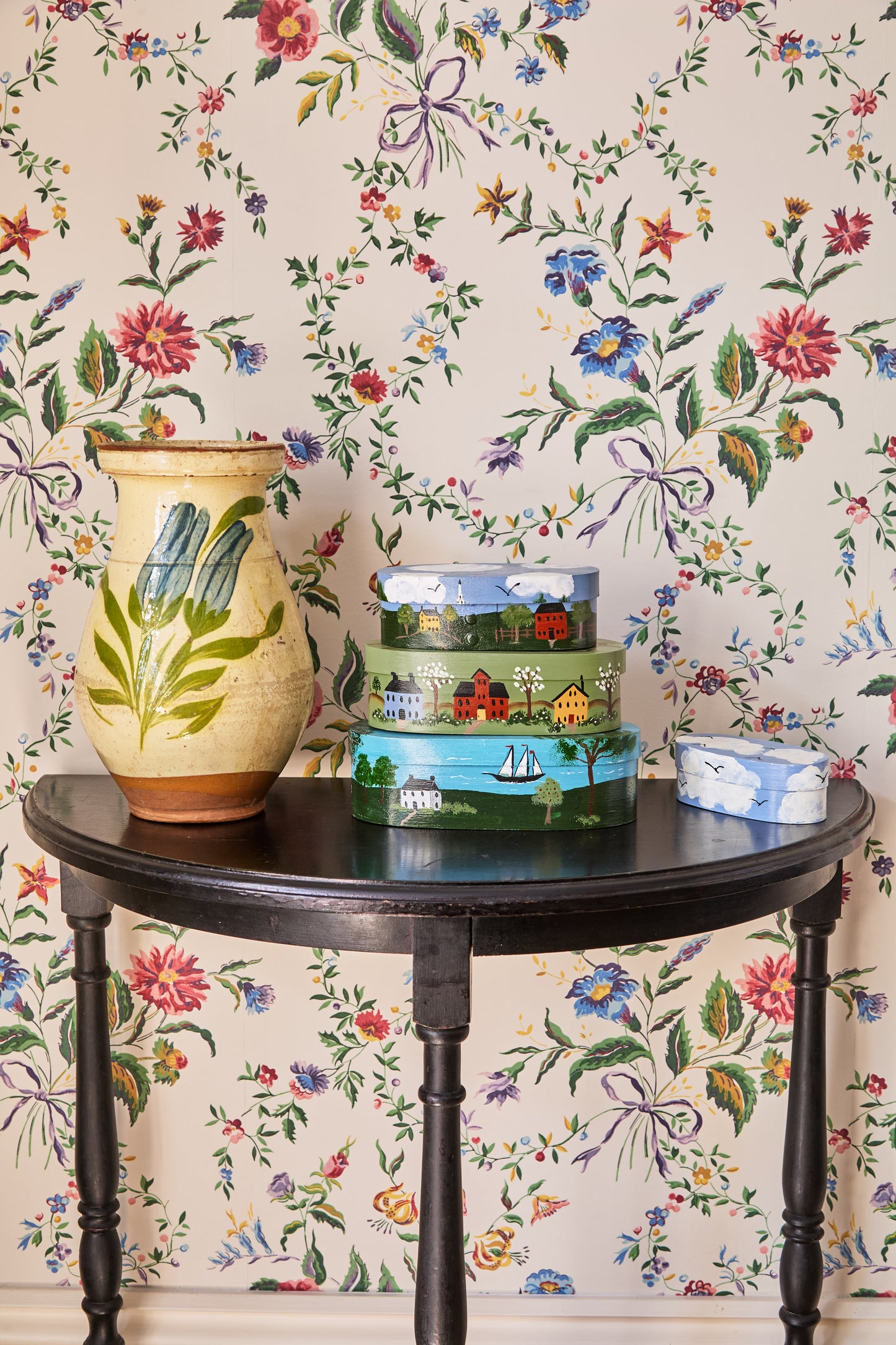 Antique Hungarian Tulip Jug