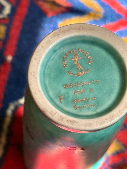 Wilhelm Kåge Gustavsberg Argenta Vase and Plate