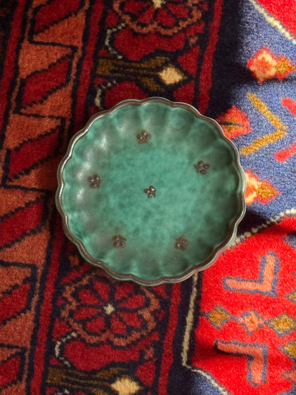Wilhelm Kåge Gustavsberg Argenta Vase and Plate