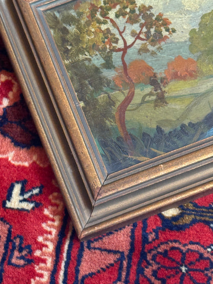 Vintage Raleigh Art Studios Landscape