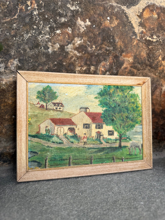 Pastoral Oil on Canvas