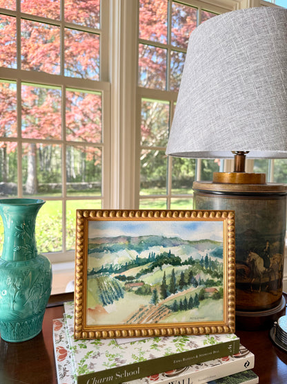 European Countryside Watercolor
