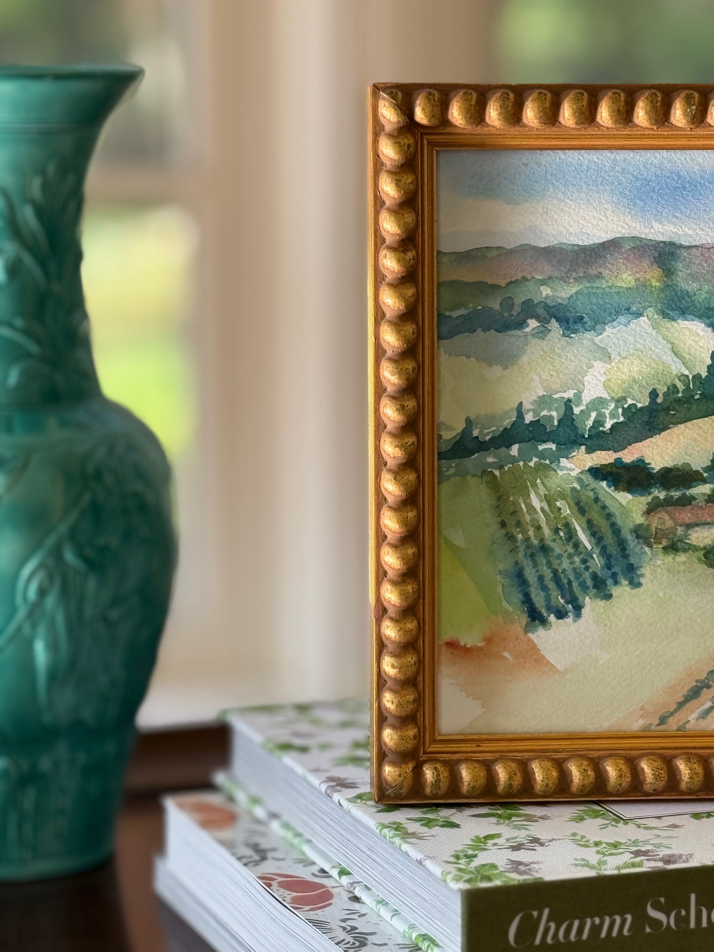 European Countryside Watercolor