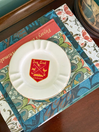 Jug End Berkshires Vintage Ashtray Trinket Dish