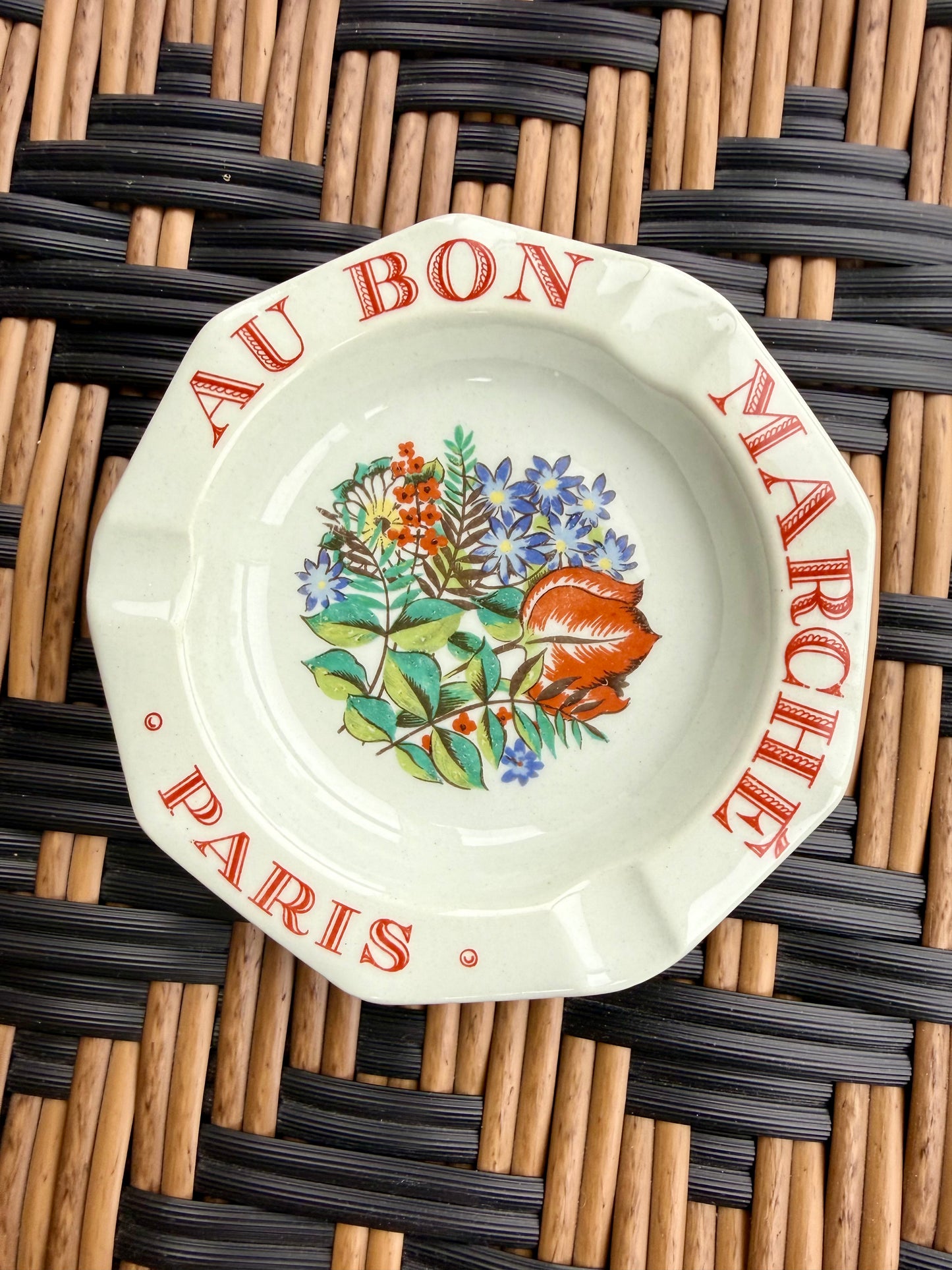 Au Bon Marché Paris Vintage Ashtray