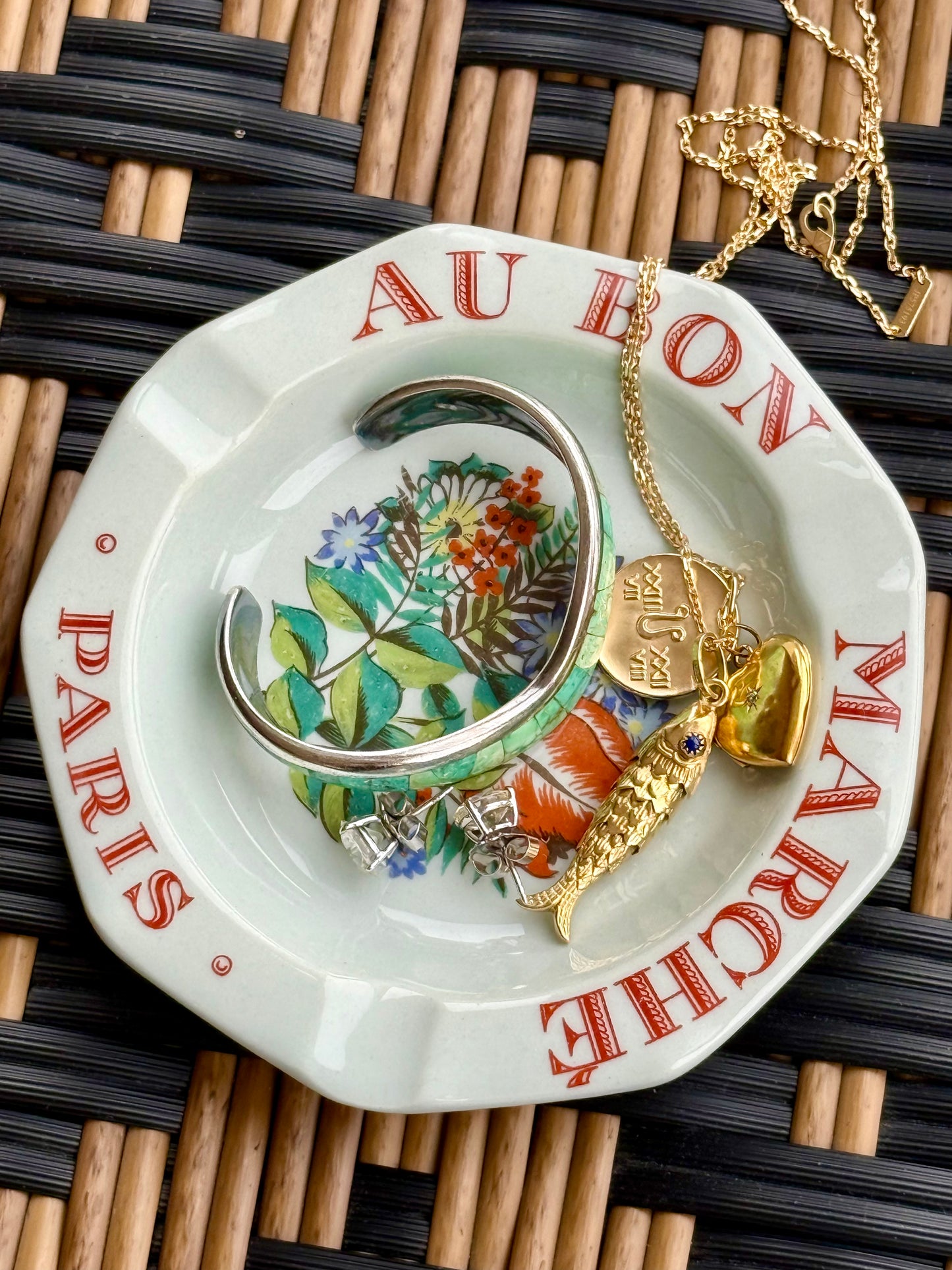 Au Bon Marché Paris Vintage Ashtray