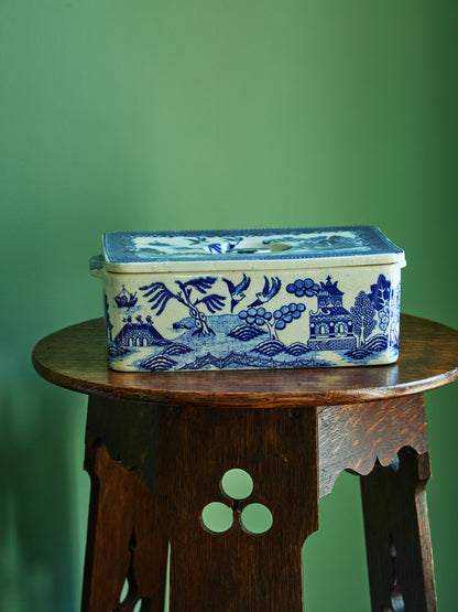 Bue Willow Moriyama Porcelain Refrigerator Box