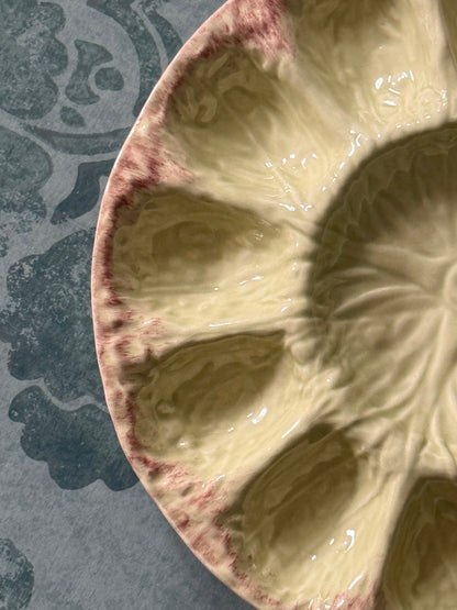Vintage Olfaire Cabbage Oyster Plate