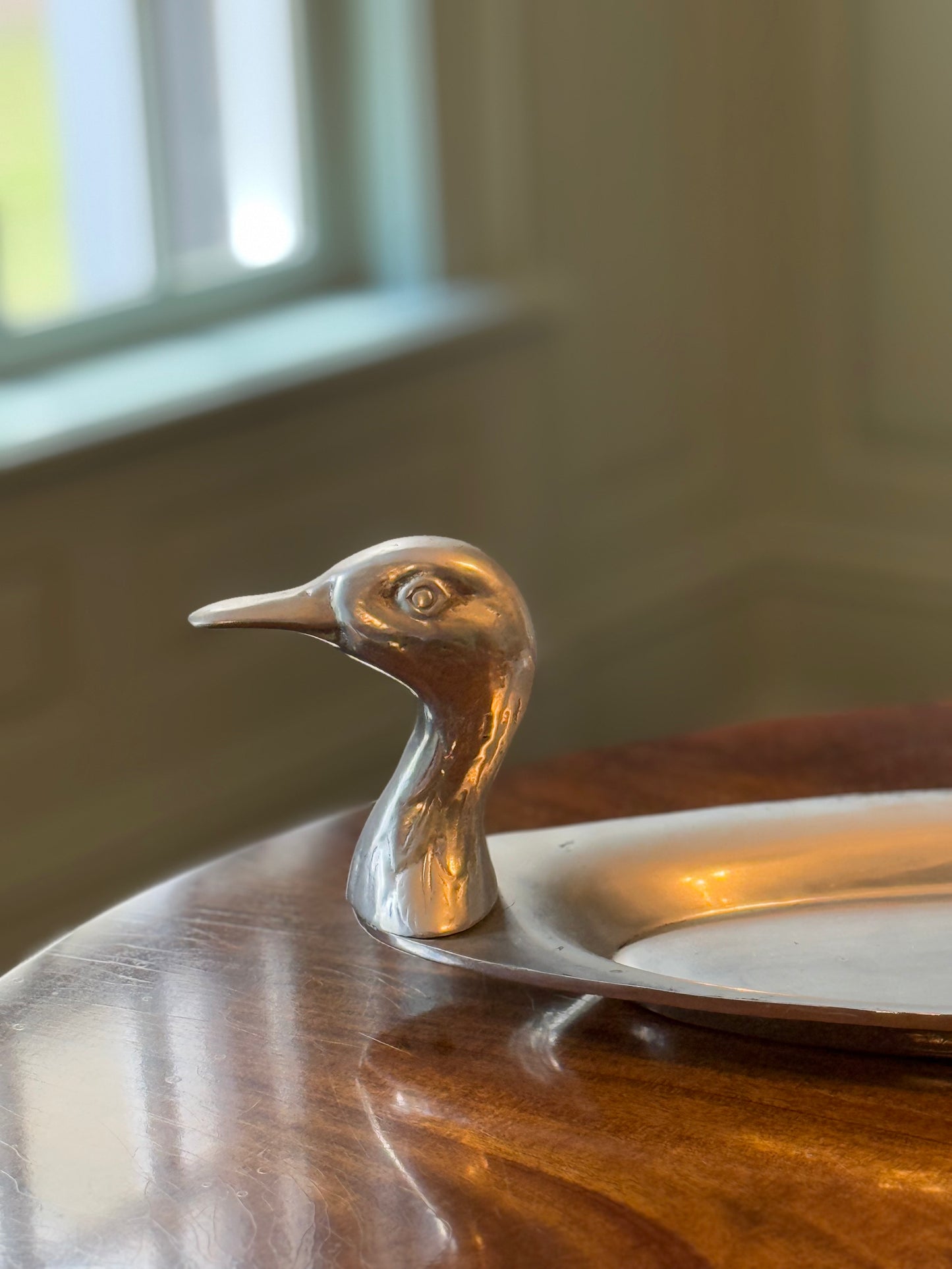 Oversized Vintage Mallard Tray