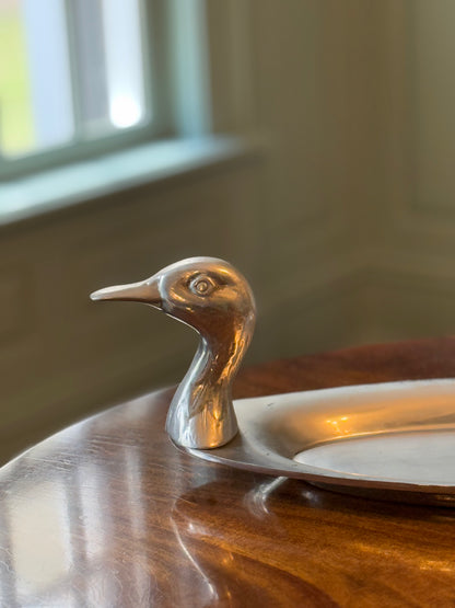 Oversized Vintage Mallard Tray