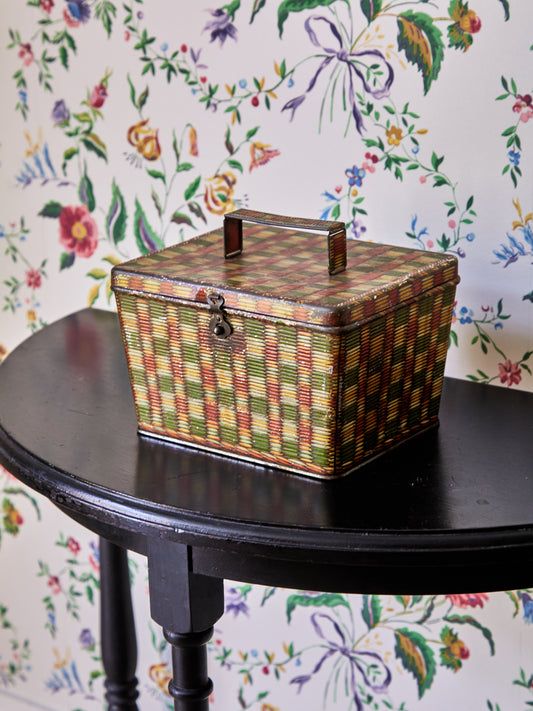Antique Huntley & Palmers Biscuit Tin