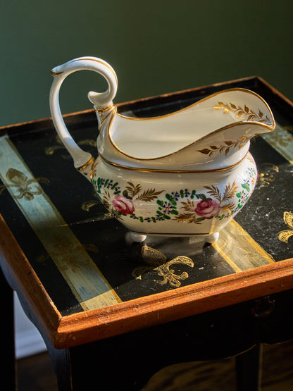 Antique Derby Porcelain Cream Jug