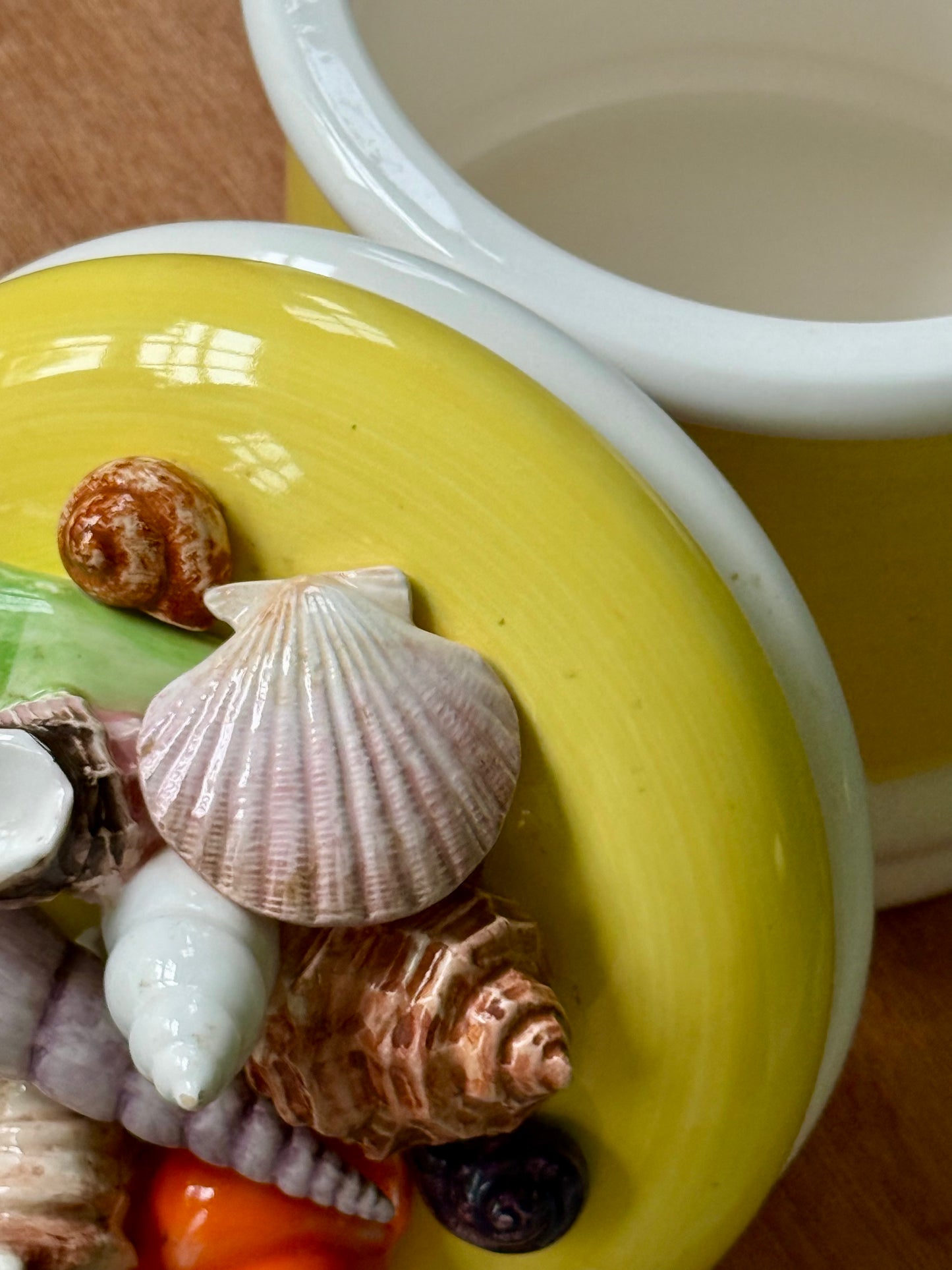 Large Seymour Mann 1970s Seashell Canister