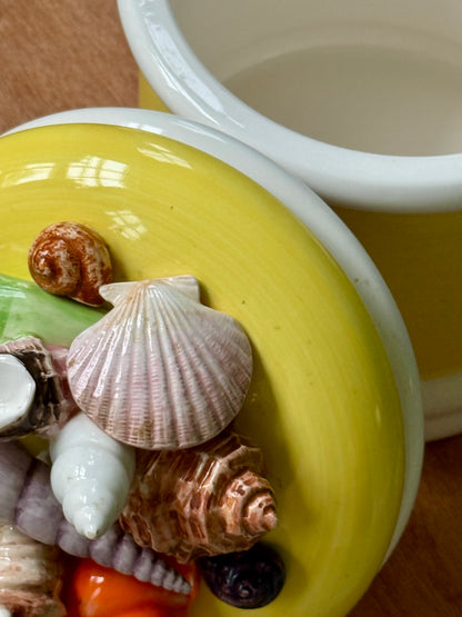 Large Seymour Mann 1970s Seashell Canister